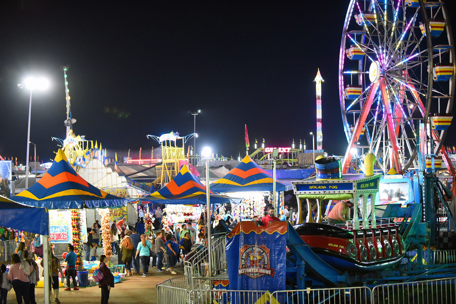 Wednesday at the National Peanut Festival